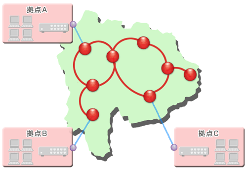Type-EXのネットワーク概要図
